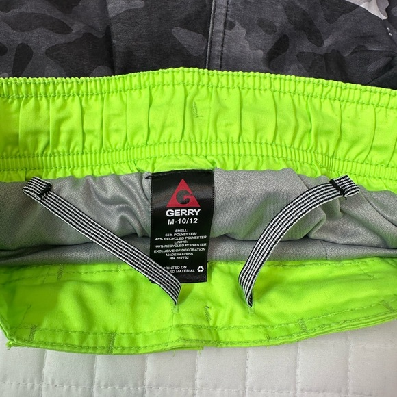 Gerry Boys Board Shorts Swim Trunks Camo M/10/12 - Picture 3 of 6